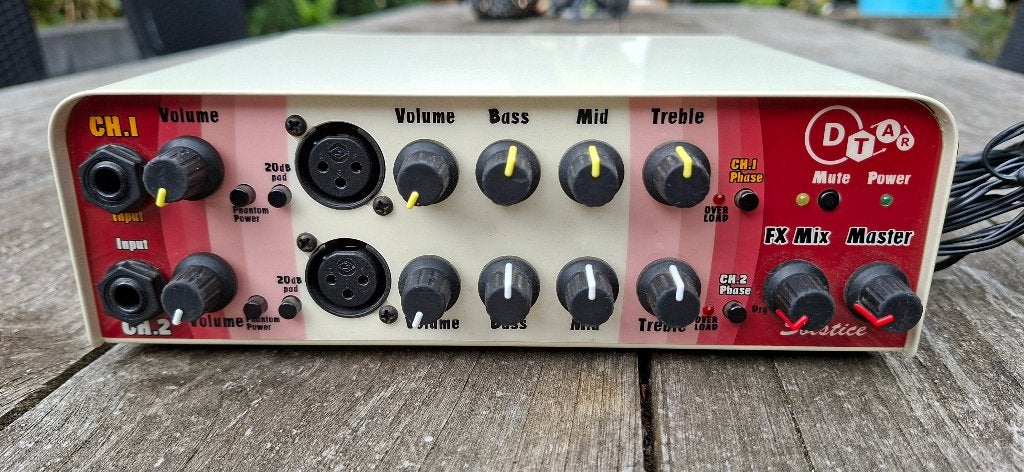 D-TAR Solstice Preamp/Blender voor akoestische instrumenten, Ophalen, Gebruikt, Overige typen