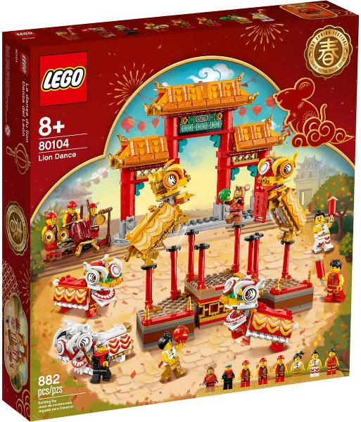 Lego Holiday and Event set 80104 Leeuwendans, Ophalen of Verzenden, Nieuw, Complete set, Lego