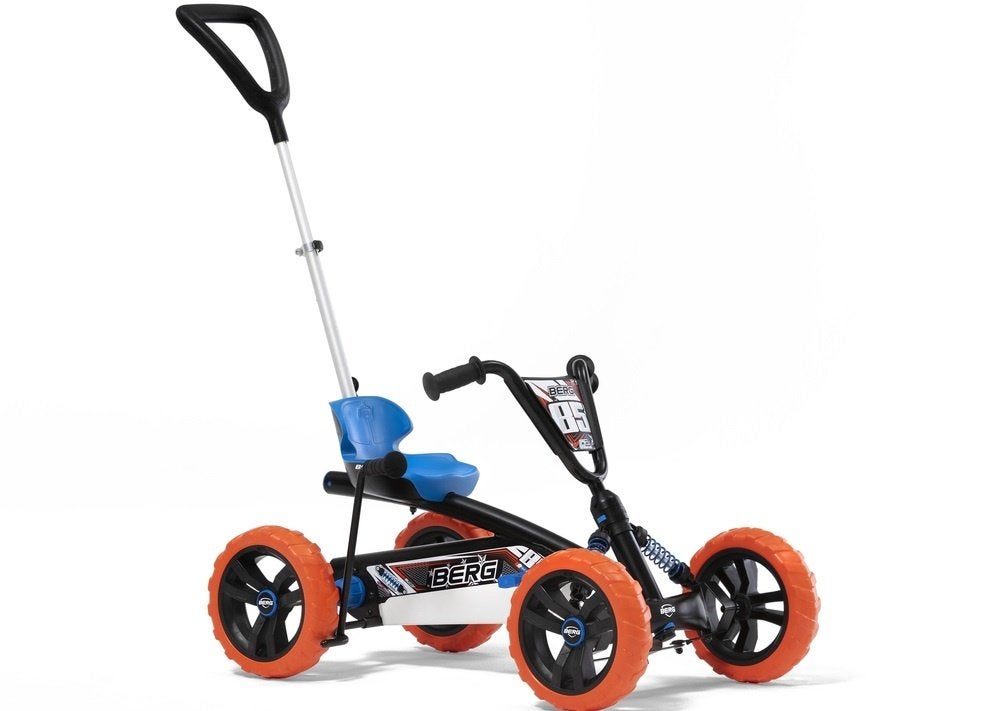 BERG BUZZY RETO GREEN met duwstok 2 tot 5 jaar op voorraad, Ophalen, Nieuw, Berg, Met kar of aanhanger