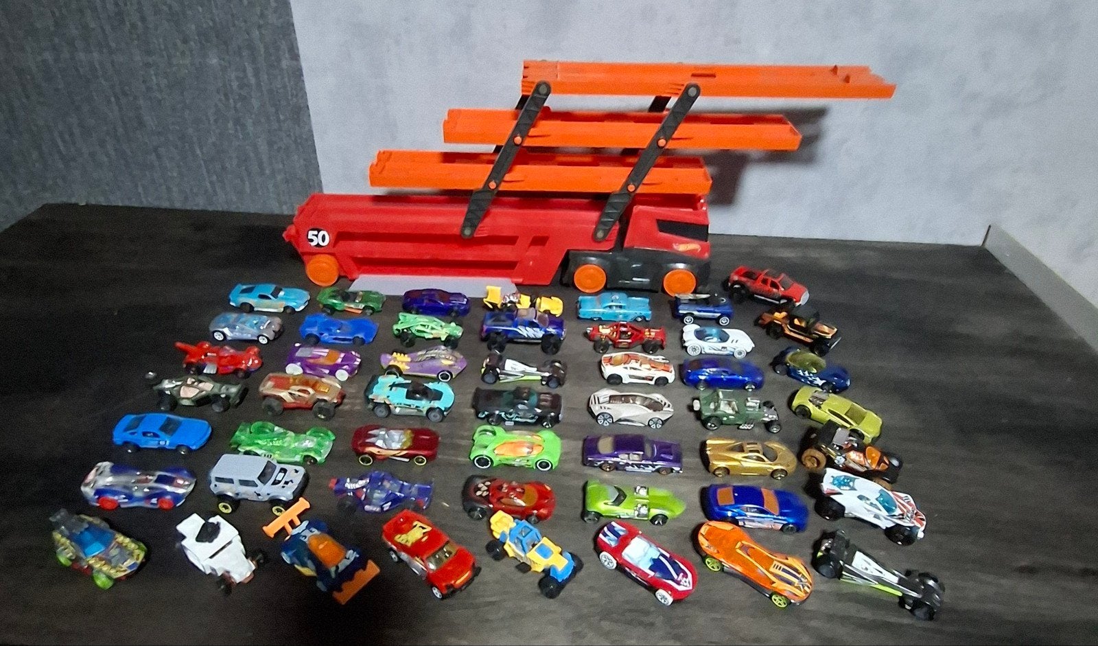 hotwheels, Kinderen en Baby's, Speelgoed | Racebanen, Racebaan, Ophalen of Verzenden, Zo goed als nieuw, Hot Wheels