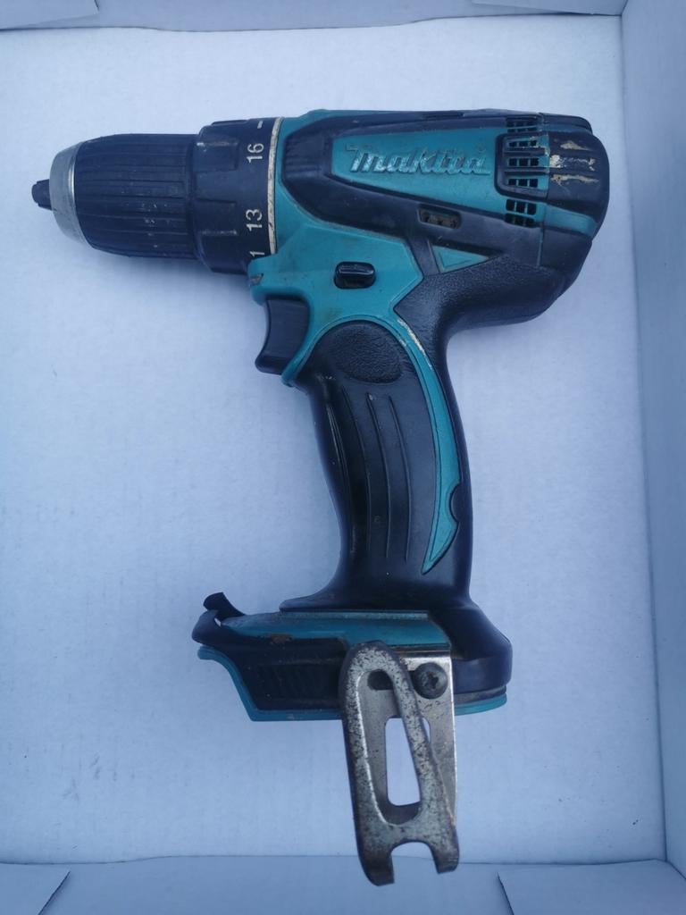 Makita BDF446 Accuboormachine 14.4V body, Gebruikt, Variabele snelheid, Verzenden, Boor- en Schroefmachine
