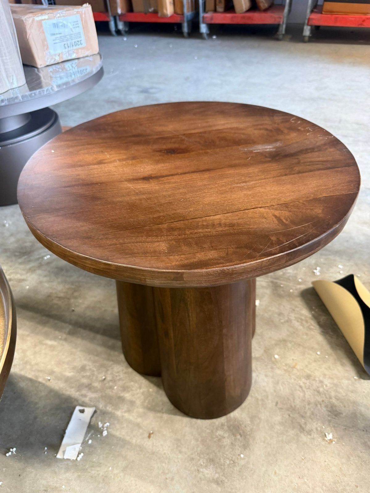 Brix Salontafel Brix Clubs 50cm  Mangohout, Gebruikt, 100 tot 150 cm, Oostpolderweg 2, Hoyz