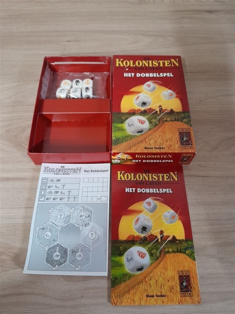 De kolonisten van Catan - het dobbelspel - s3623