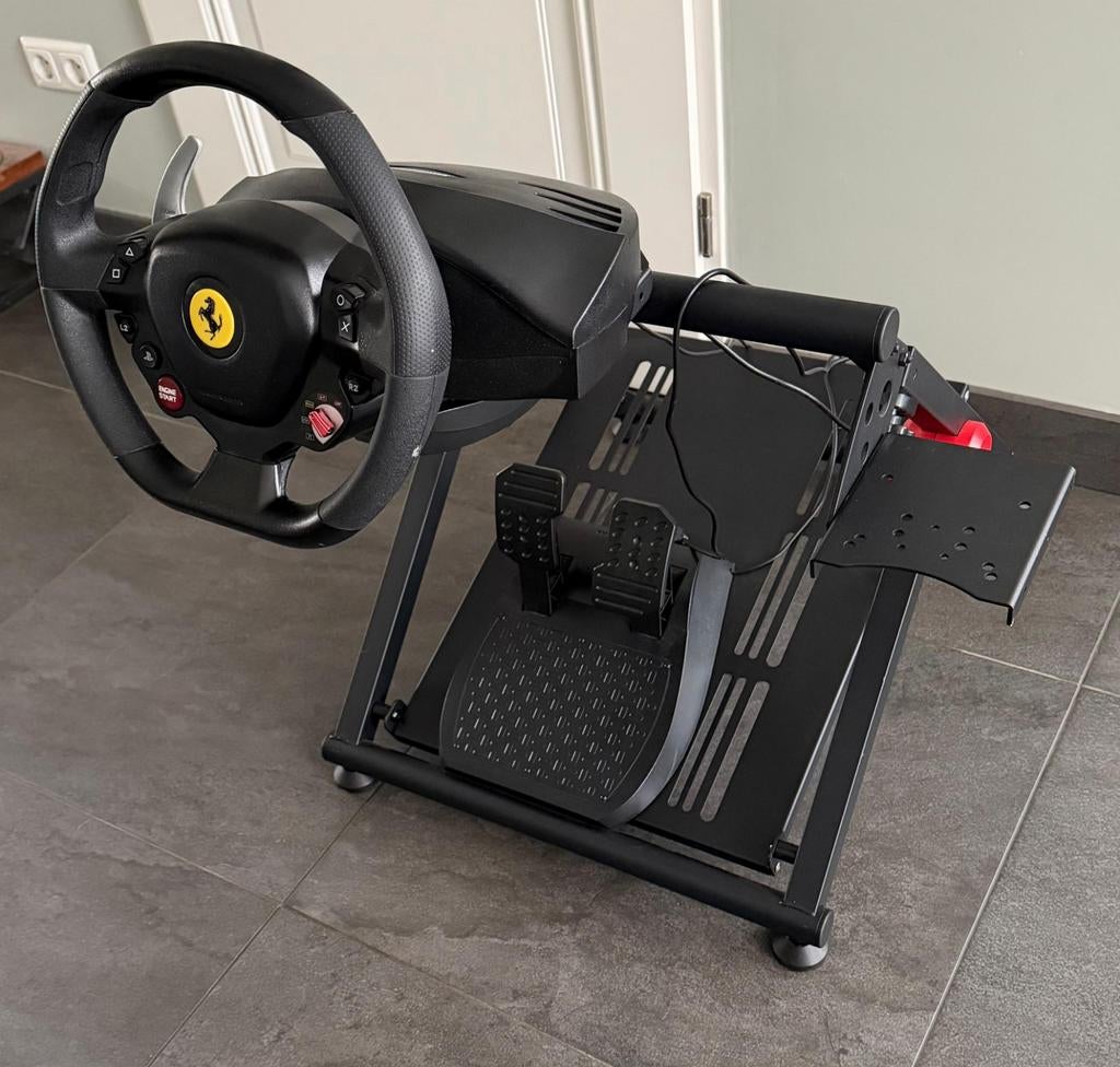 Race stuur met pedalen, Spelcomputers en Games, Ophalen, Zo goed als nieuw, PlayStation 1