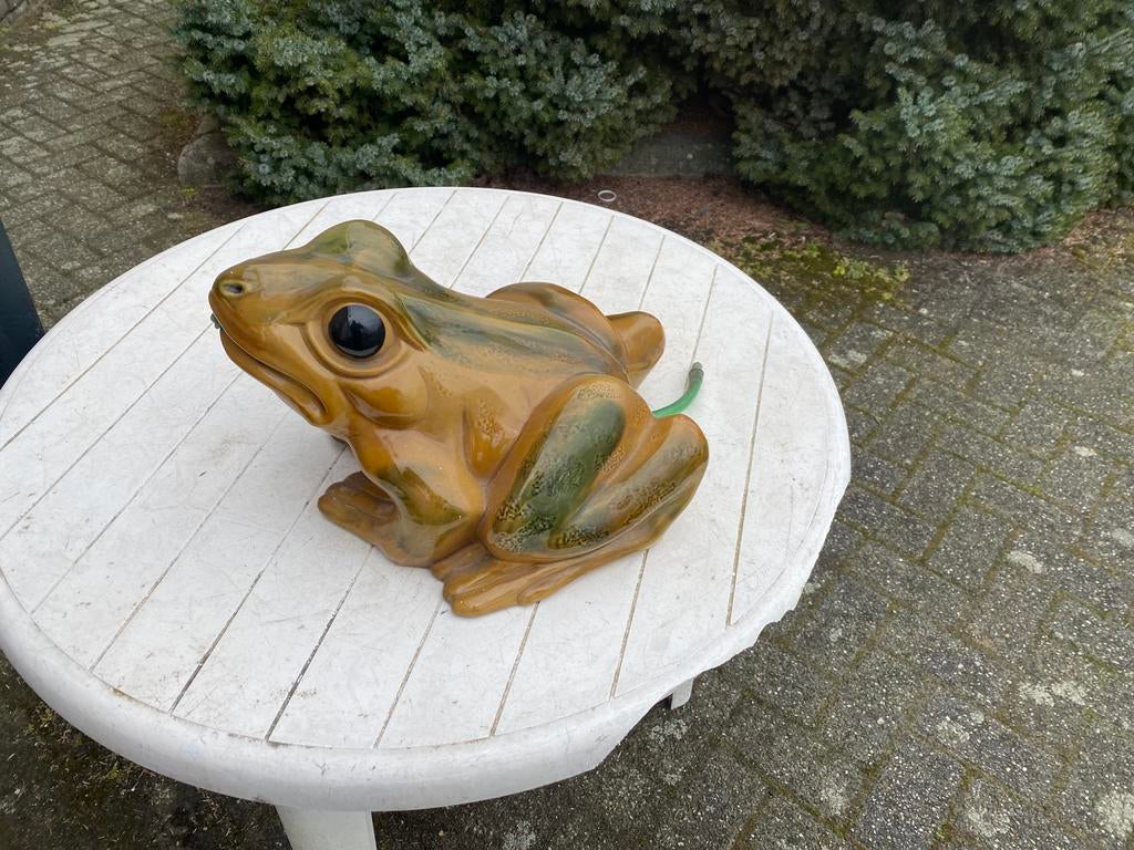 Hele mooie kikker voor bij vijver, Tuin en Terras, Ophalen, Zo goed als nieuw