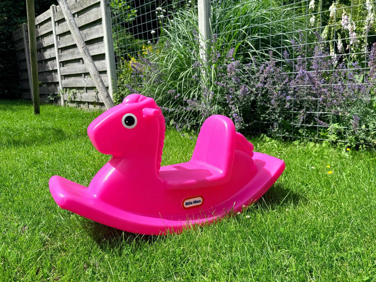 Little Tikes Roze Hobbelpaard - Perfect voor Peuters, Ophalen, Gebruikt