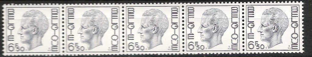 België: Rolzegel R58 **, Ophalen, Koninklijk huis, Postfris, Roltandingzegel