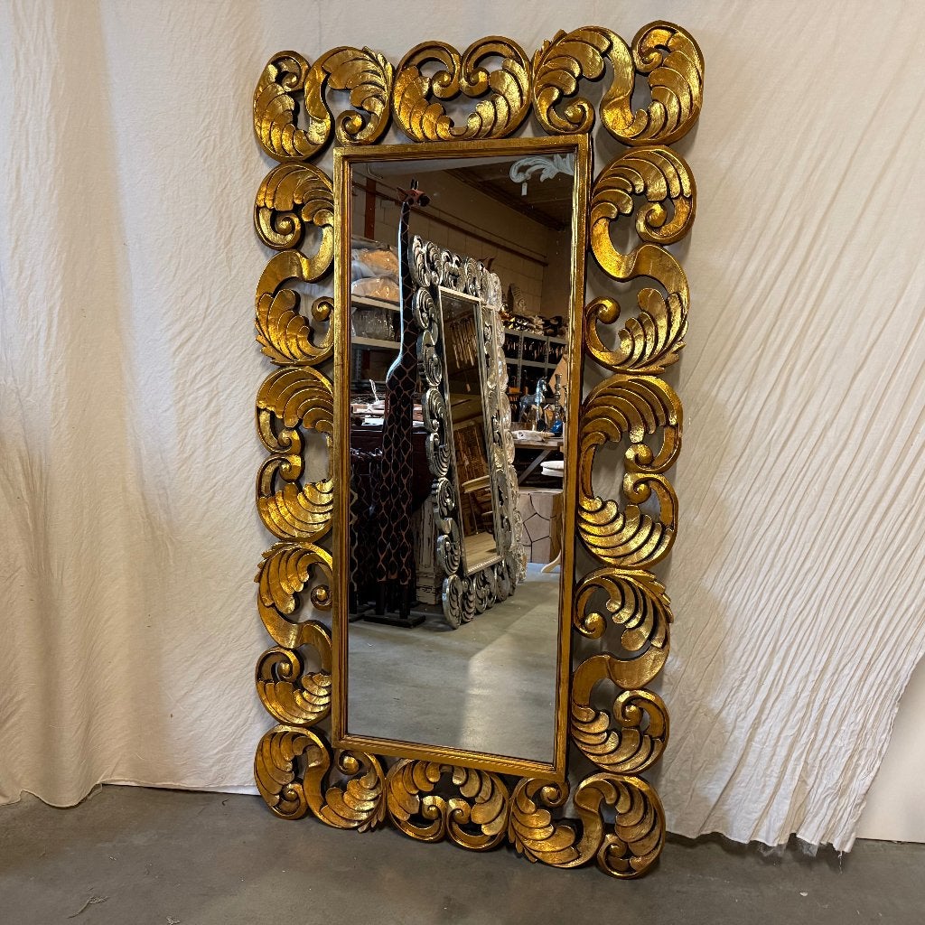 barok spiegel goud - met lijst 180 x 100 cm - Gratis bezorgd