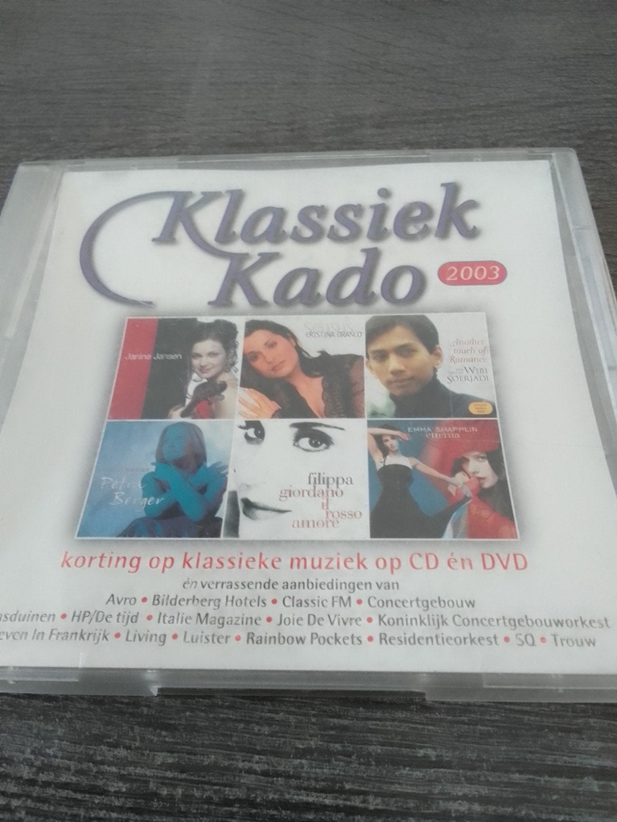 Klassiek Kado 2003 CD - Diverse artiesten, Ophalen, Gebruikt, Overige typen, Verzamelalbum