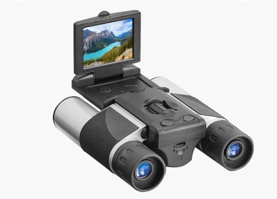 Digitale verrekijker met foto en videocamera, Audio, Tv en Foto, Optische apparatuur | Verrekijkers, Ophalen of Verzenden