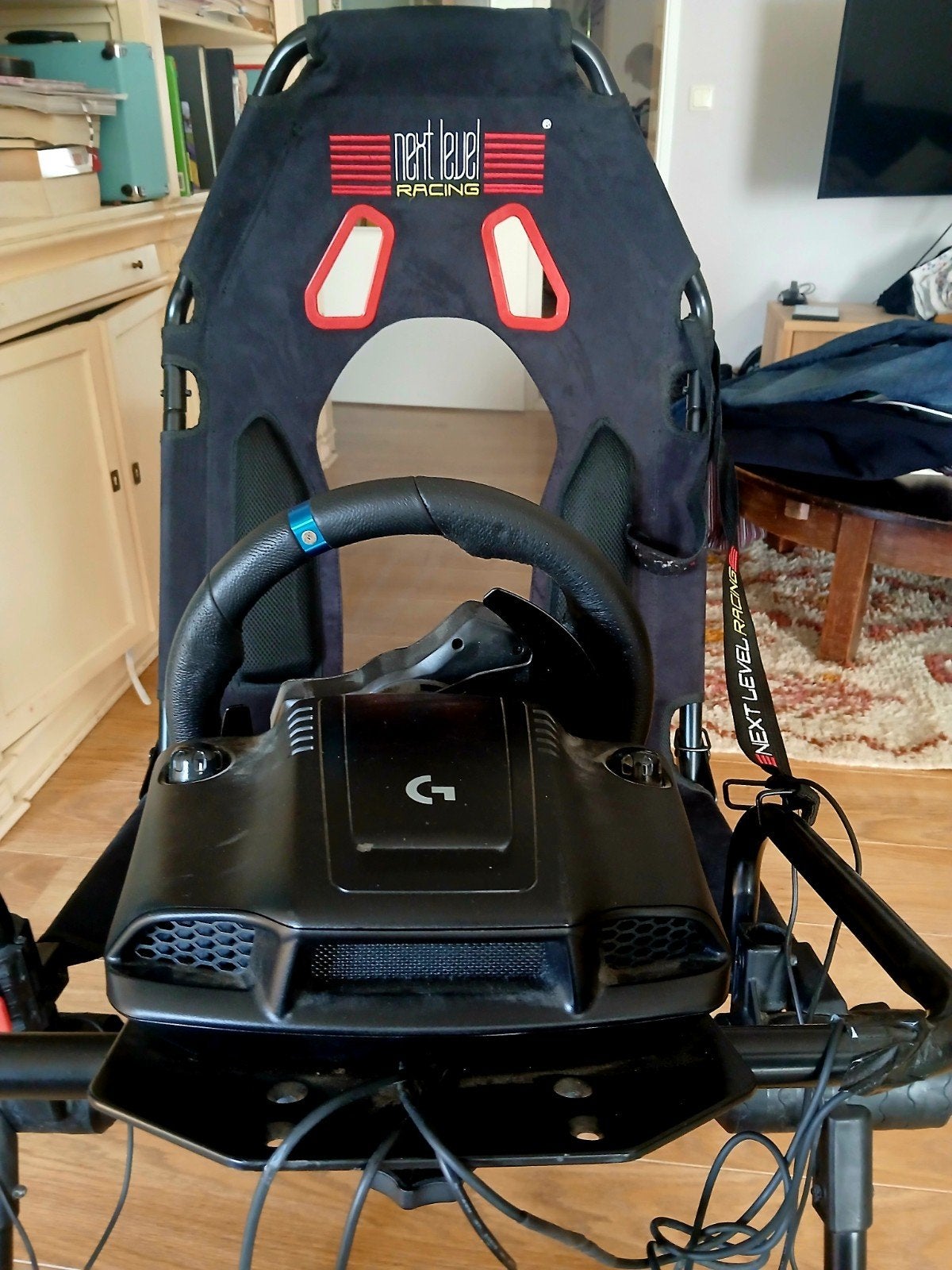 Logitech Racestoel, Racestuur en Shifter - Next Level Racing, Ophalen, Overige merken, Gebruikt