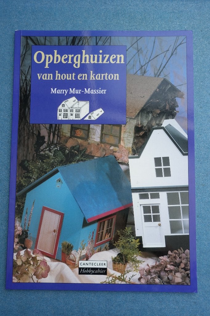 Marry Mur-Massier. Opberghuizen van hout en karton, Ophalen of Verzenden, Nieuw, Overige thema's, Knutselboek
