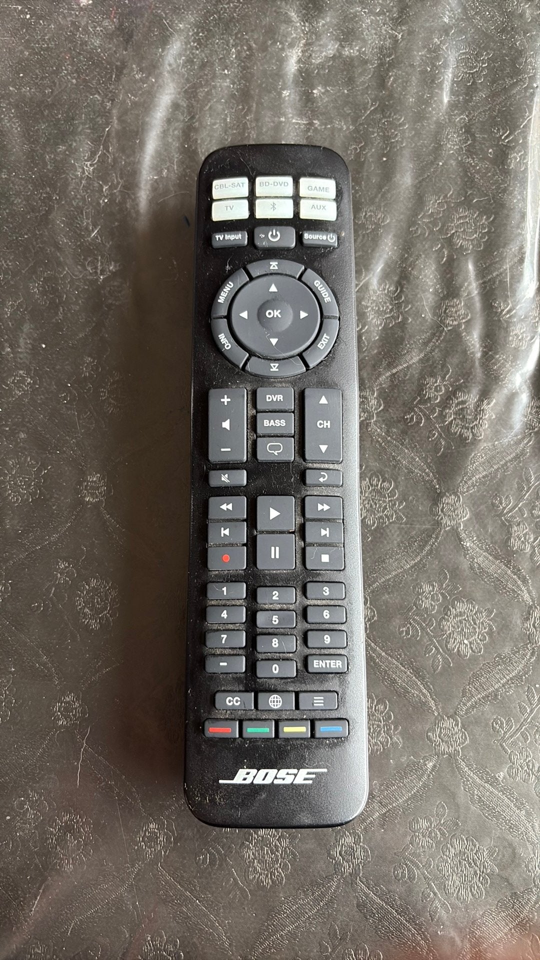 Bose afstandsbediening, Audio, Tv en Foto, Ophalen of Verzenden, Zo goed als nieuw