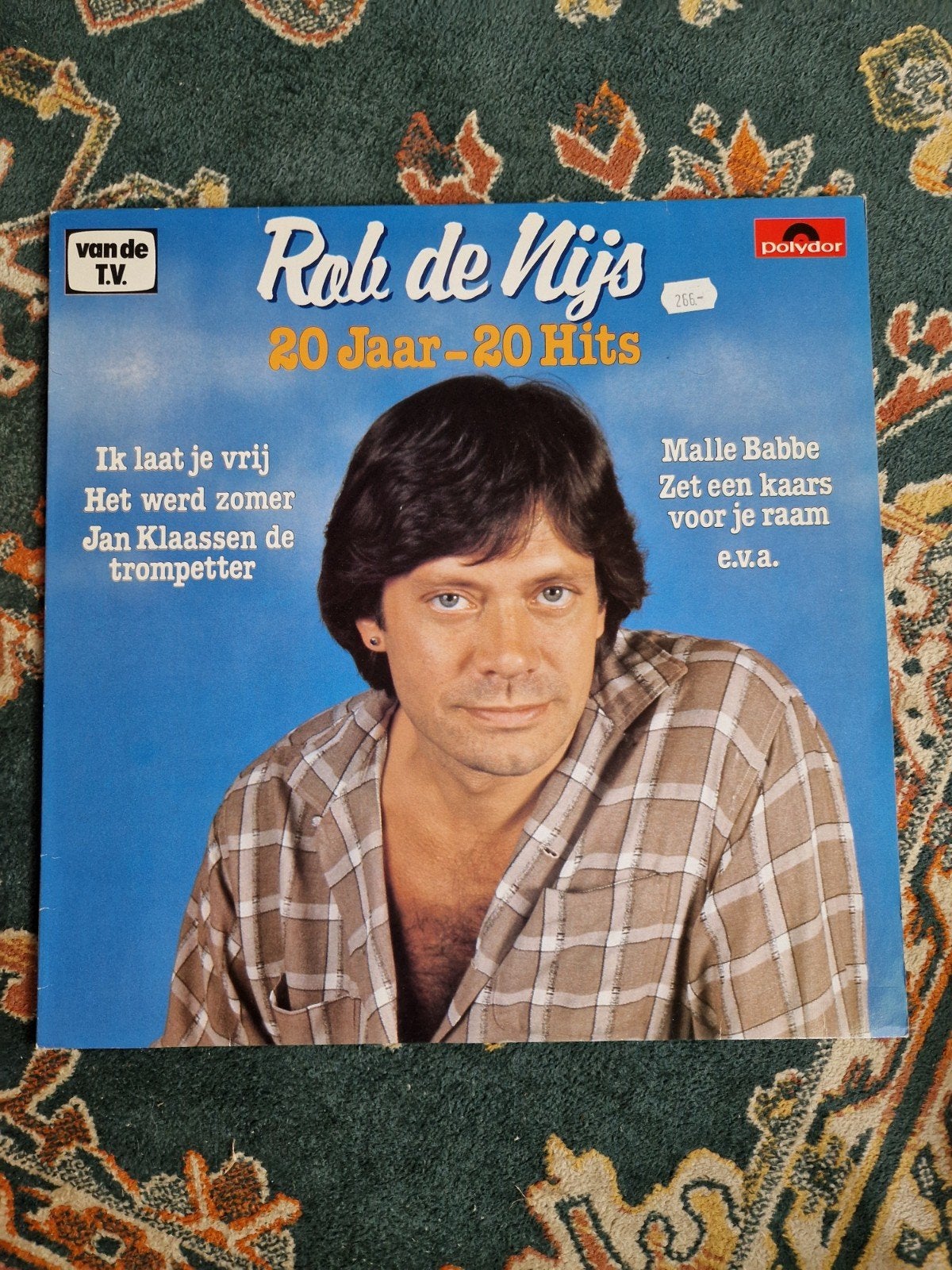 Rob de Nijs - 20 Jaar - 20 Hits LP (Polydor), LP, Gebruikt, Ophalen of Verzenden, Complilatie