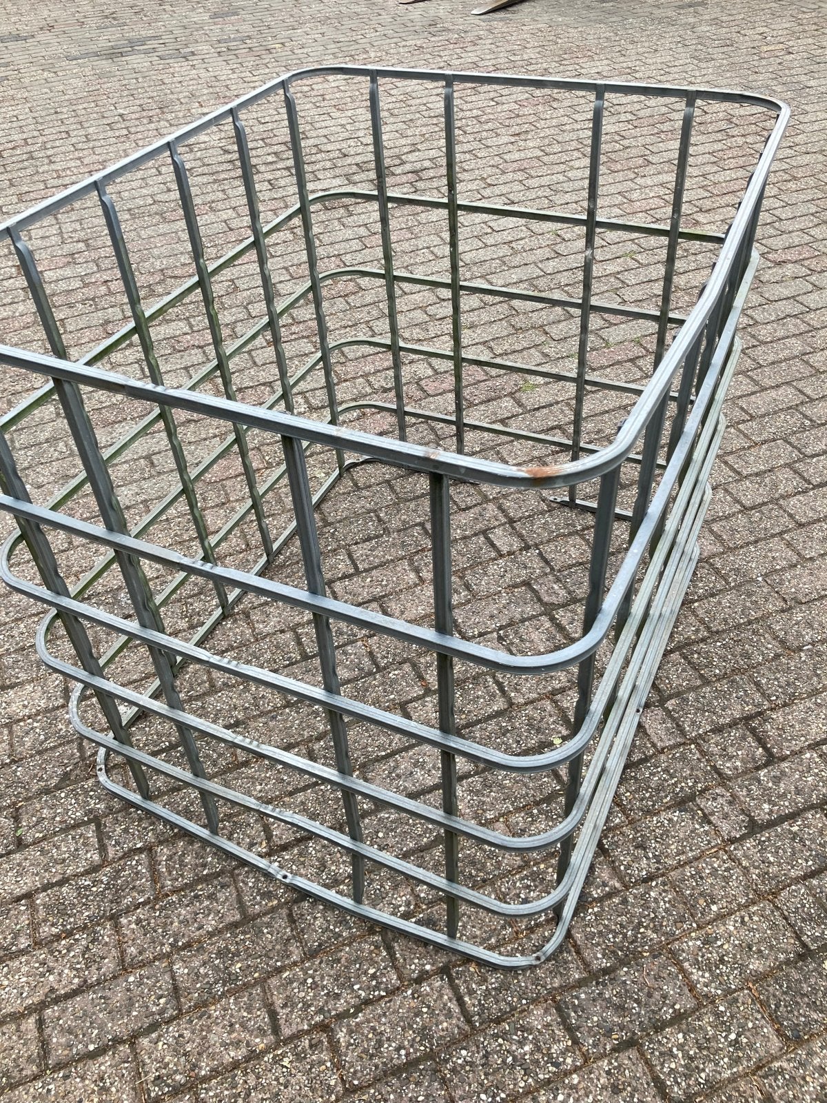 Metalen IBC kooi zonder pallet - Goede staat, Doe-het-zelf en Verbouw, Ophalen, 100 cm of meer, 60 cm of meer, Overige typen