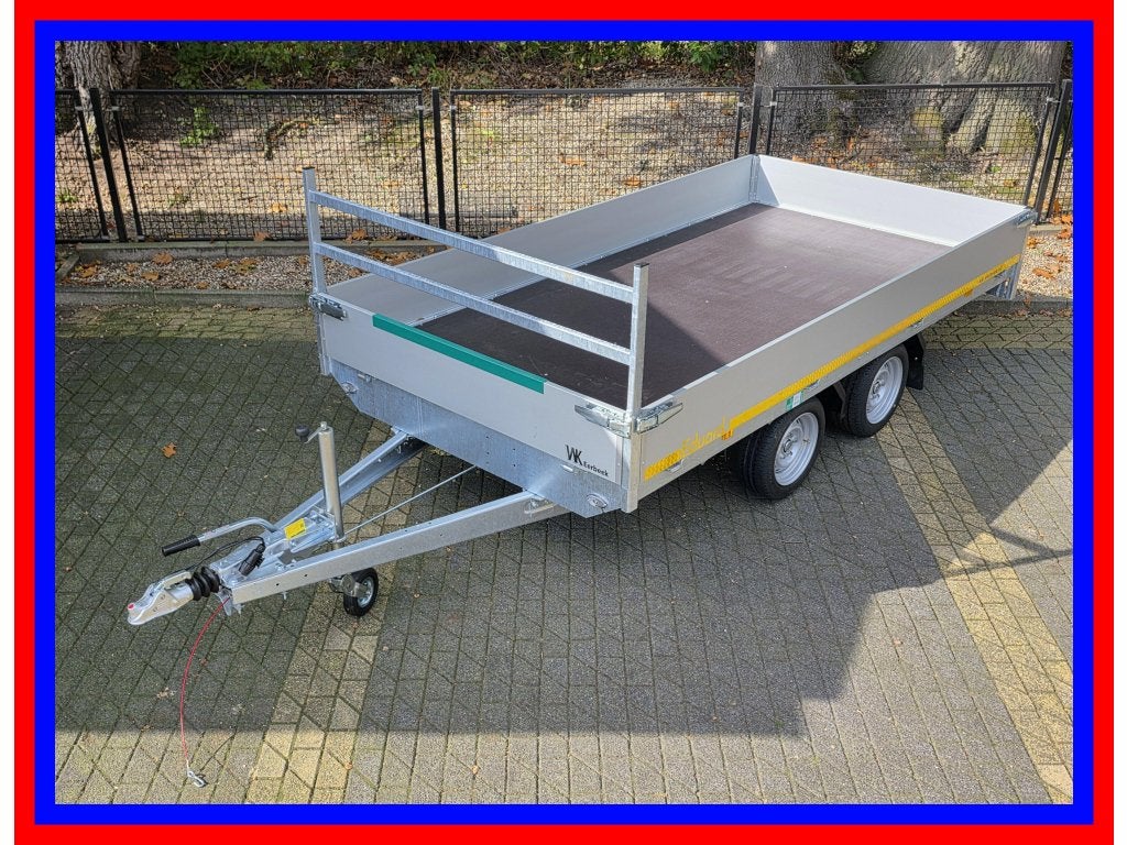 Eduard plateauwagen tandemas NIEUW 356x180x0.30 + Garantie, Nieuw