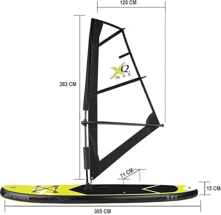XQ MAX SUP: SUP-board met zeil - complete set, Watersport en Boten, Suppen, Ophalen, Nieuw, SUP-boards