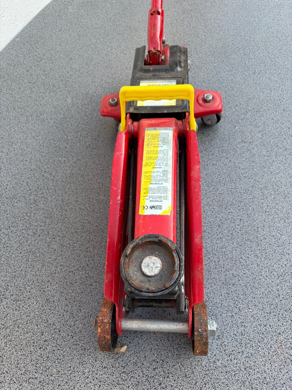 Hydraulische autokrik 2000 kg, Auto diversen, Ophalen, Gebruikt, Hydraulisch, Garagekrik