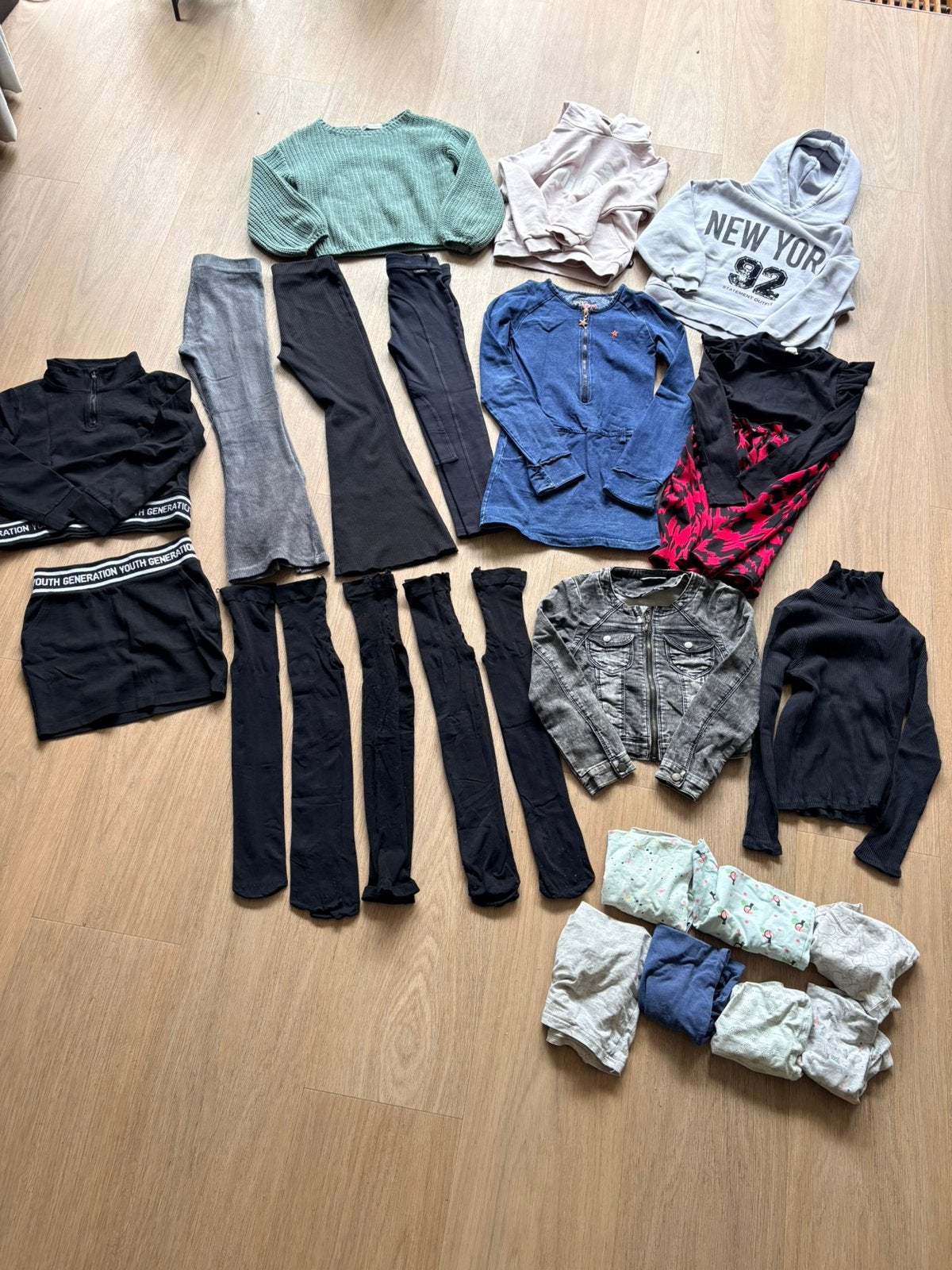 Meisjes kledingpakket winter maat 122/128, Kinderen en Baby's, Ophalen of Verzenden, Gebruikt, Meisje, Overige typen