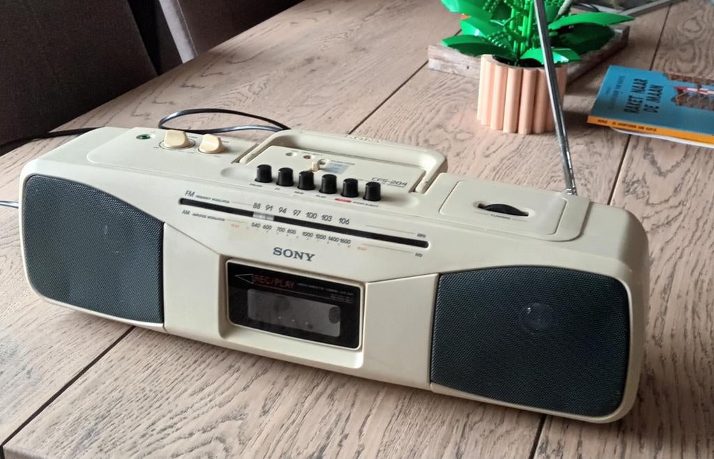 Sony CFS-204 radio (vintage), Ophalen of Verzenden