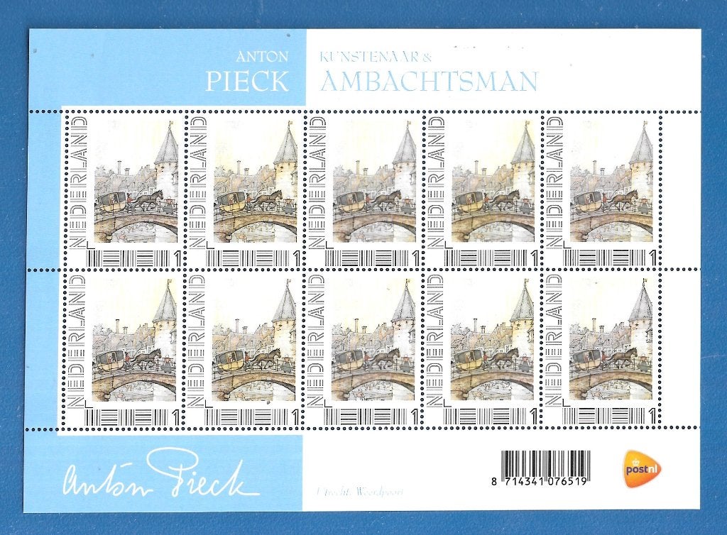 NVPH 2751 Anton Pieck 15 - Ambachtsman 2012, Postzegels en Munten, Verzenden
