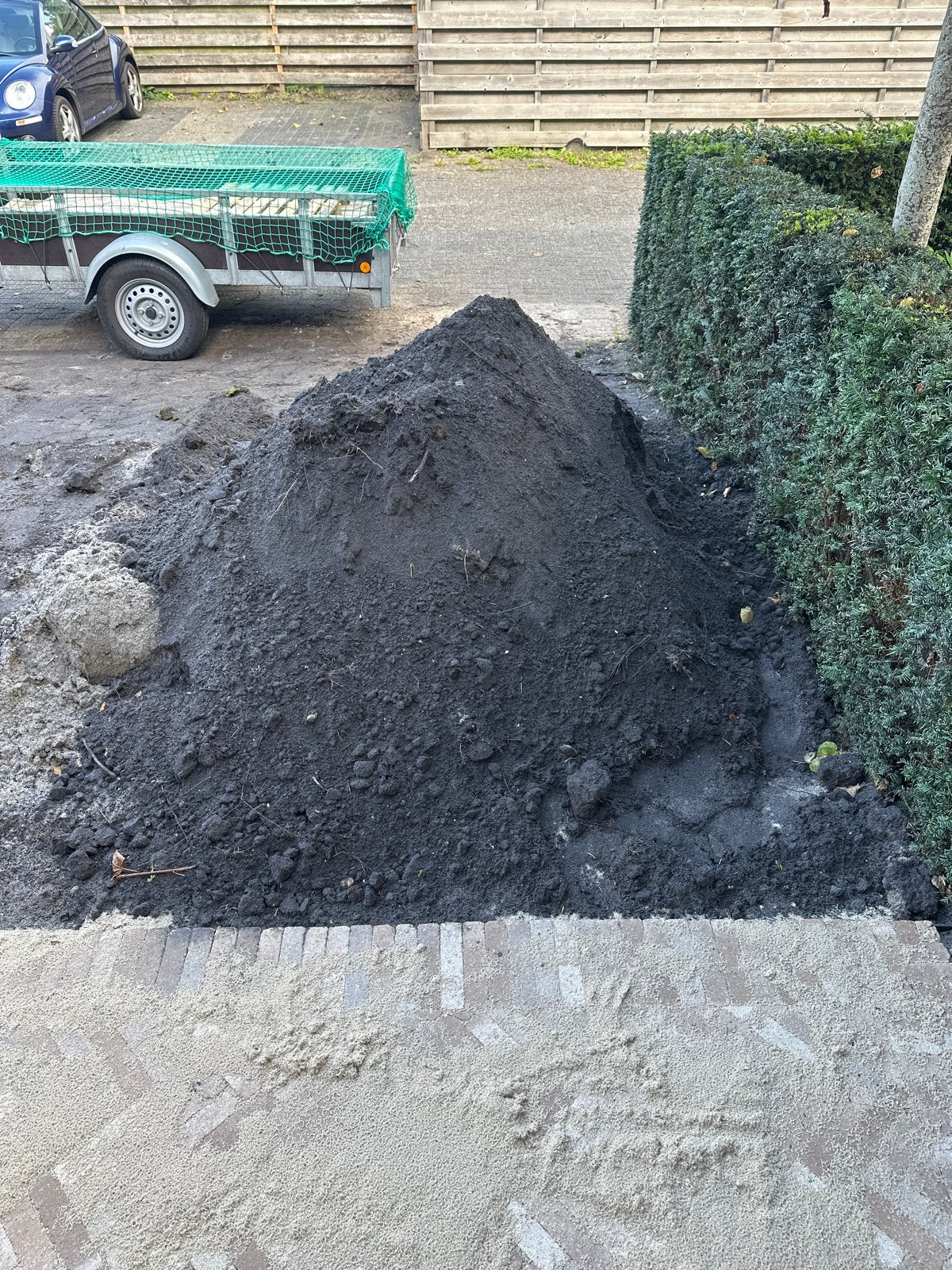 Gratis Zwarte aarde / tuinaarde / grond, Ophalen, Gebruikt, Ophoogzand