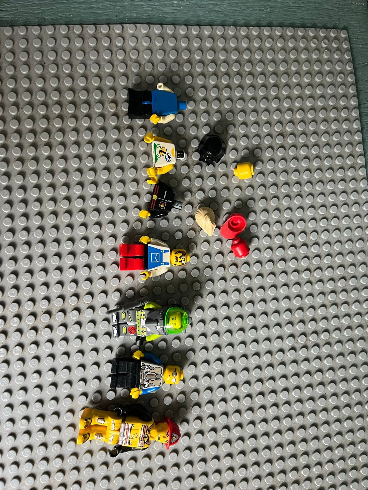 LEGO Minifiguren: Darth Vader helm, duiker en meer, Kinderen en Baby's, Ophalen of Verzenden, Gebruikt