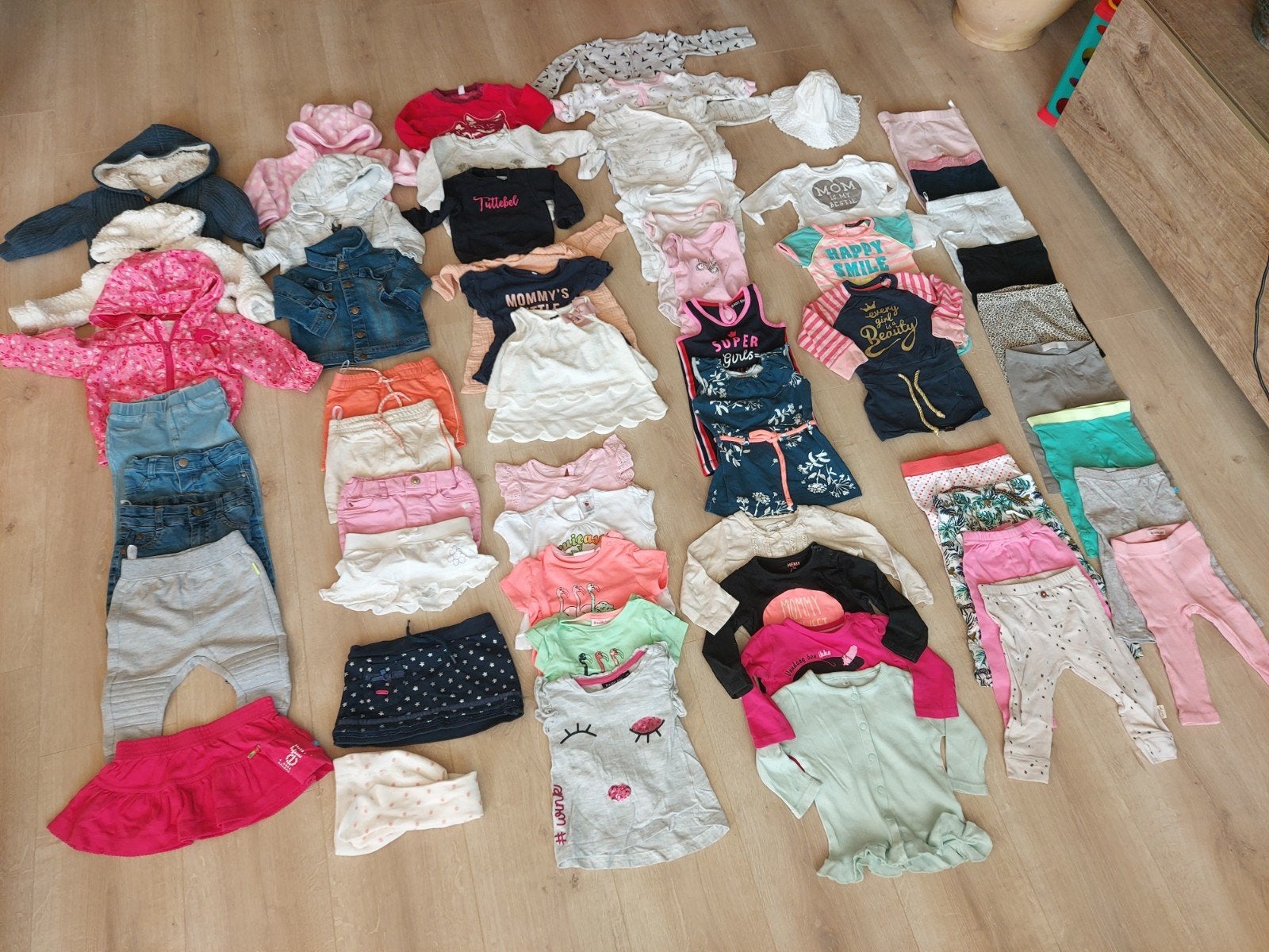Baby kleding pakket maat 68 Meisjes zomer/herfst, Ophalen of Verzenden, Gebruikt, Overige maten