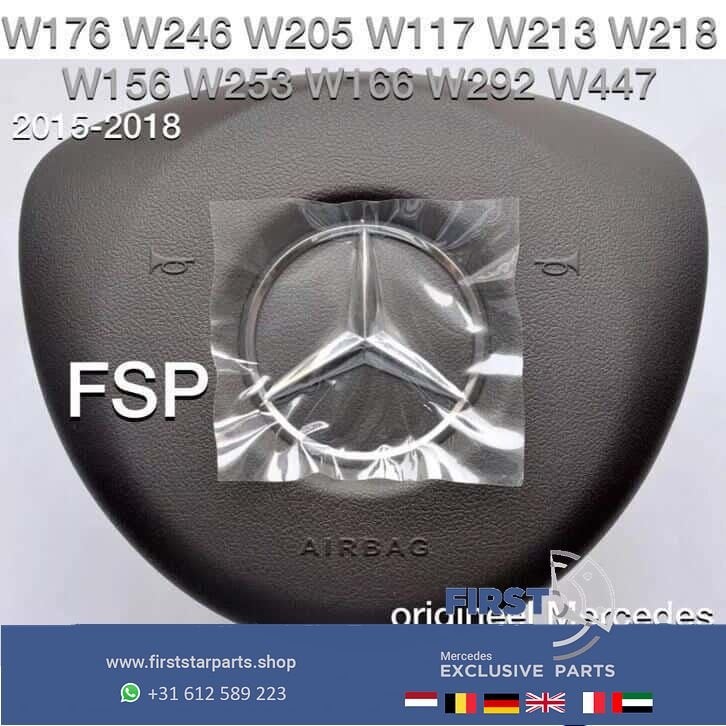 Mercedes stuurairbag W176 W246 W205 W117 W218 W156 W166 W253, Gebruikt, -, Ophalen of Verzenden, -