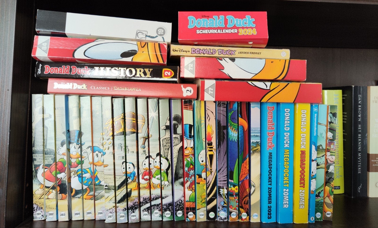Donald Duck pockets en weekblad, Ophalen of Verzenden, Gelezen, Stripboeken