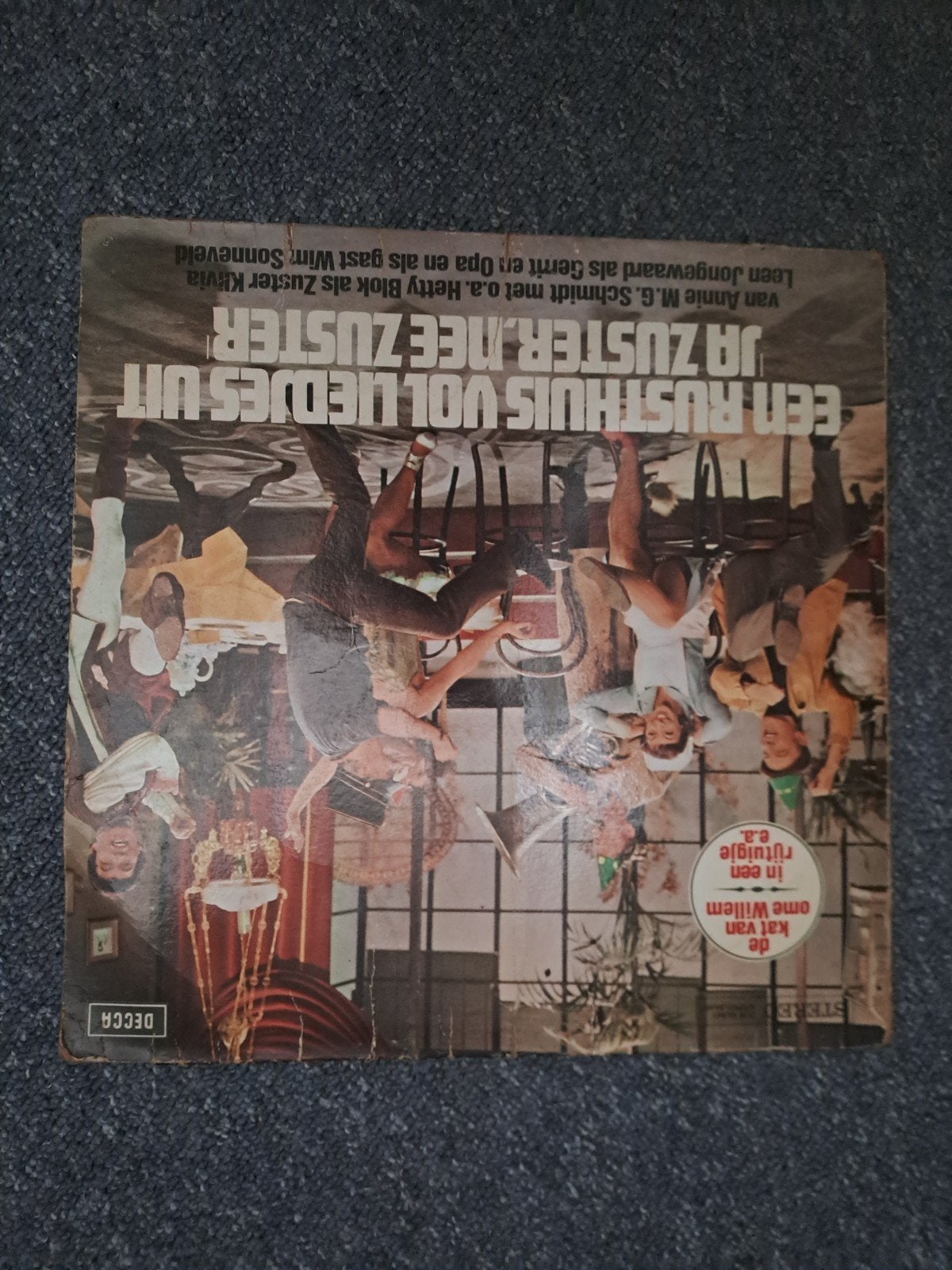 LP: Een Rusthuis Vol Liedjes Uit Ja Zuster, Nee Zuster, Cd's en Dvd's, Ophalen, LP, Gebruikt, Pop
