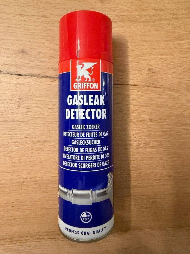 Griffon Gaslek Detector Spray 400ml - Nieuw, Doe-het-zelf en Verbouw, Ophalen of Verzenden, Nieuw