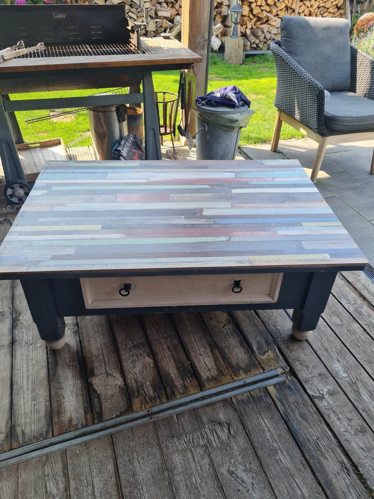 leuke salon tafel, Ophalen, Gebruikt, 50 tot 100 cm, 50 tot 100 cm