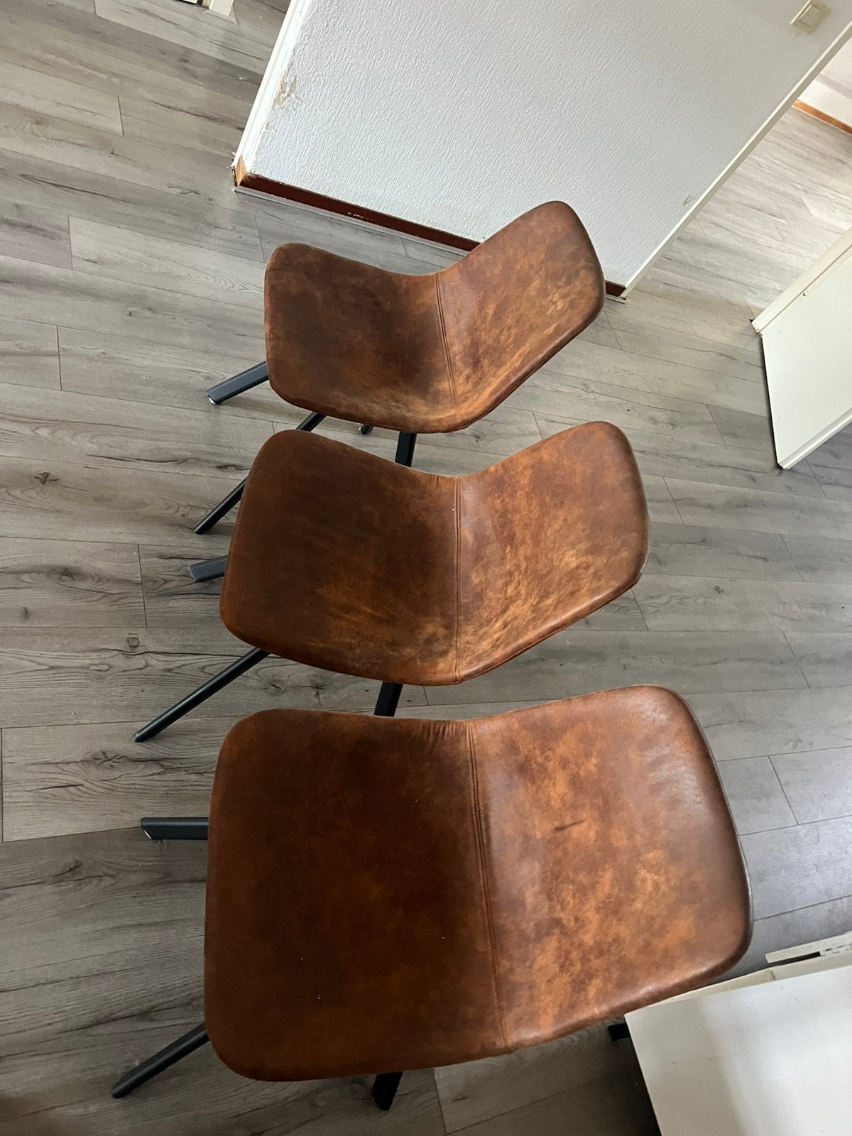 Eettafel met stoelen, Ophalen, 50 tot 100 cm, Zo goed als nieuw, Vijf personen of meer