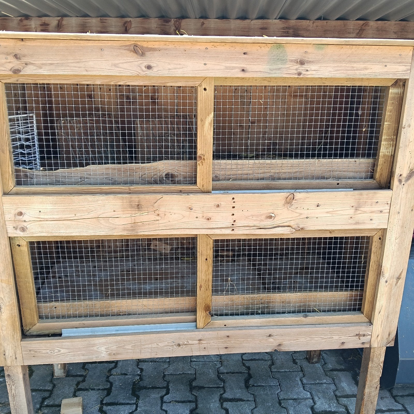 konijnen/cavia hok, 110 cm of meer, Zo goed als nieuw, Hok, Cavia