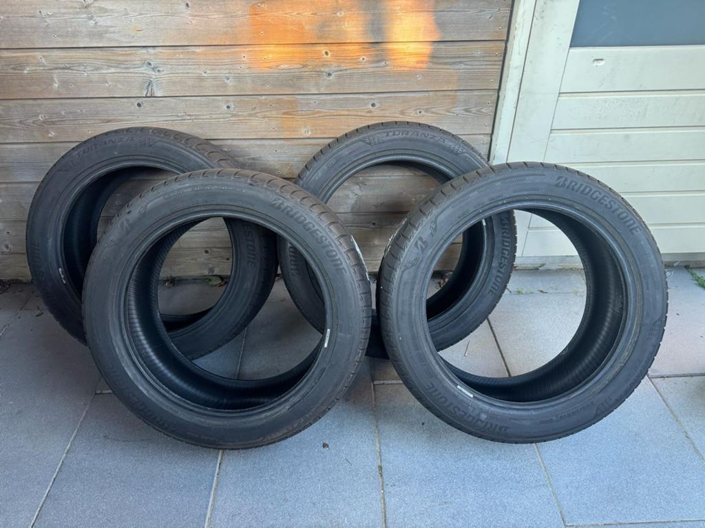 4x 235/45/18 Bridgestone Turanza T005 6,5mm 2023!!, Auto-onderdelen, Banden en Velgen, Ophalen, 18 inch, 235 mm, Band(en)