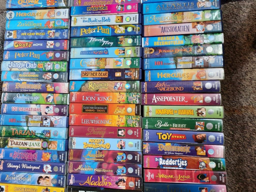 DE WRAAK VAN JAFAR! Leuke Disney Tekenfilm Op VIDEO!, Tekenfilm, Alle leeftijden, Kinderprogramma's en -films, Ophalen of Verzenden