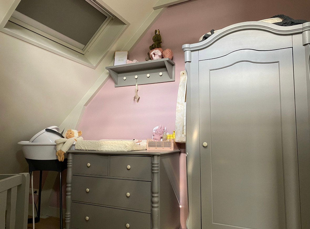 Complete Babykamer te koop - Coming Kids Pebbles - Grey, Kinderen en Baby's, Kinderkamer | Complete kinderkamers, Ophalen, Zo goed als nieuw