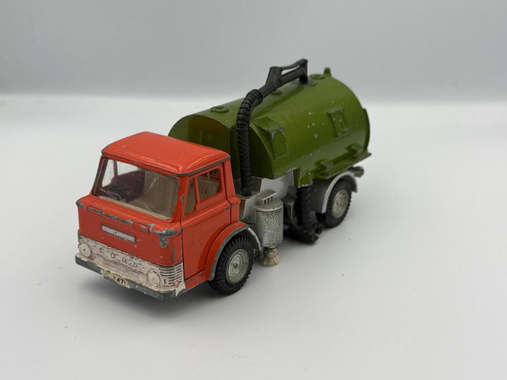 Dinky Toys Johnston road sweeper, Ophalen of Verzenden, Zo goed als nieuw, Auto, Dinky Toys