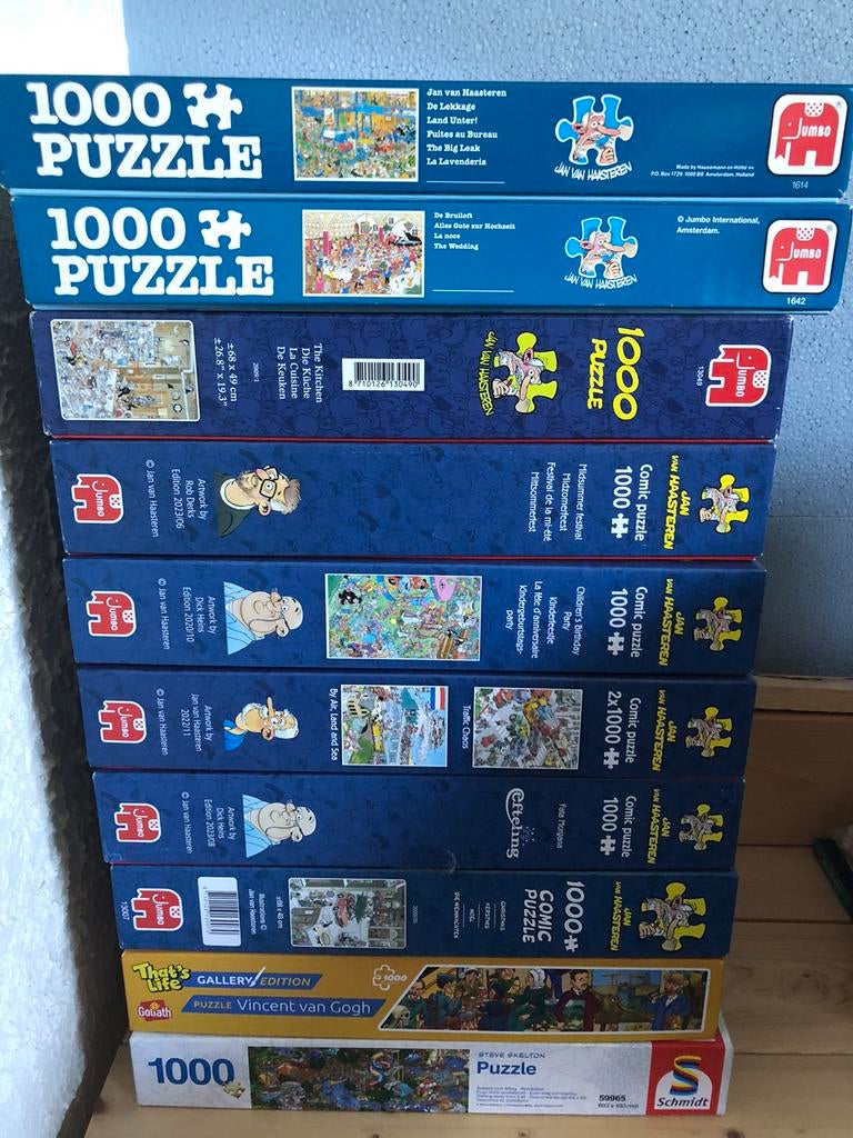 Jan van Haasteren collectie, Ophalen of Verzenden, 500 t/m 1500 stukjes, Zo goed als nieuw, Legpuzzel
