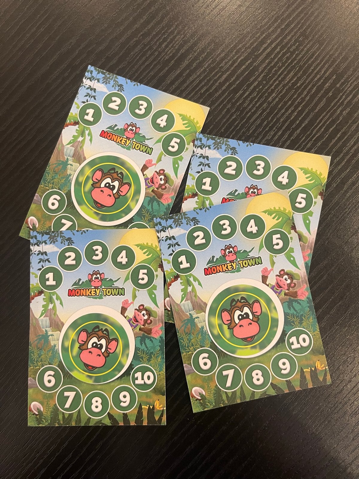 Monkey Town 10-Rittenkaart, Drie personen of meer, Ticket of Toegangskaart