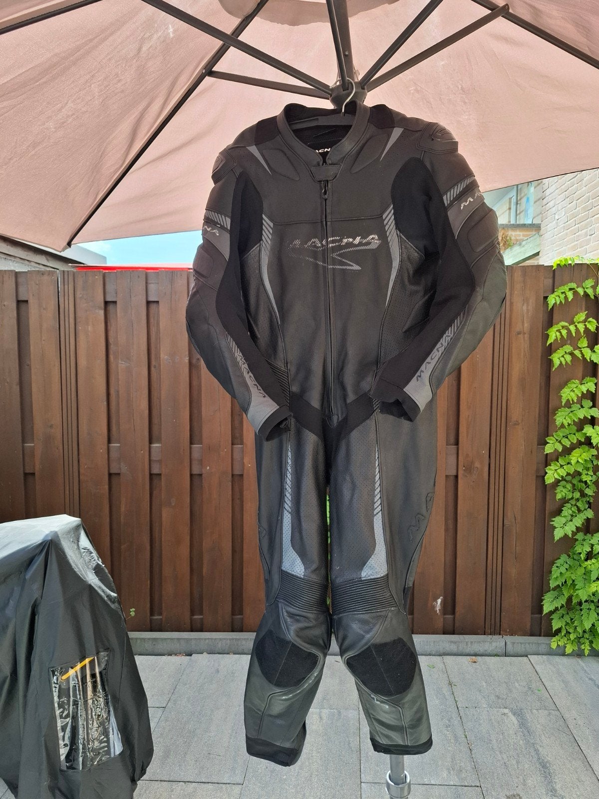 Macna motorpak maat 54 XL, Ophalen of Verzenden, Tweedehands, Combipak