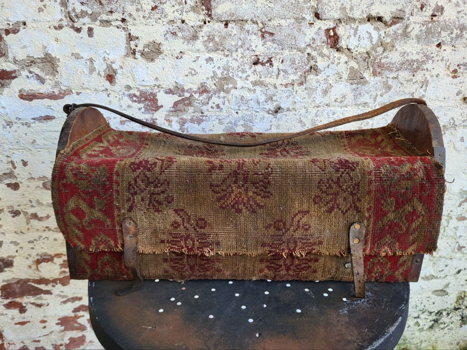 Oude brocante sleetse franse loodgieterstas  / allegonda, Ophalen of Verzenden