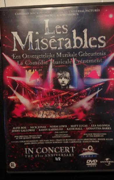 Les Misérables in concert the 25 anniversary. in the O2, Alle leeftijden, Ophalen of Verzenden, Zo goed als nieuw, Muziek en Concerten