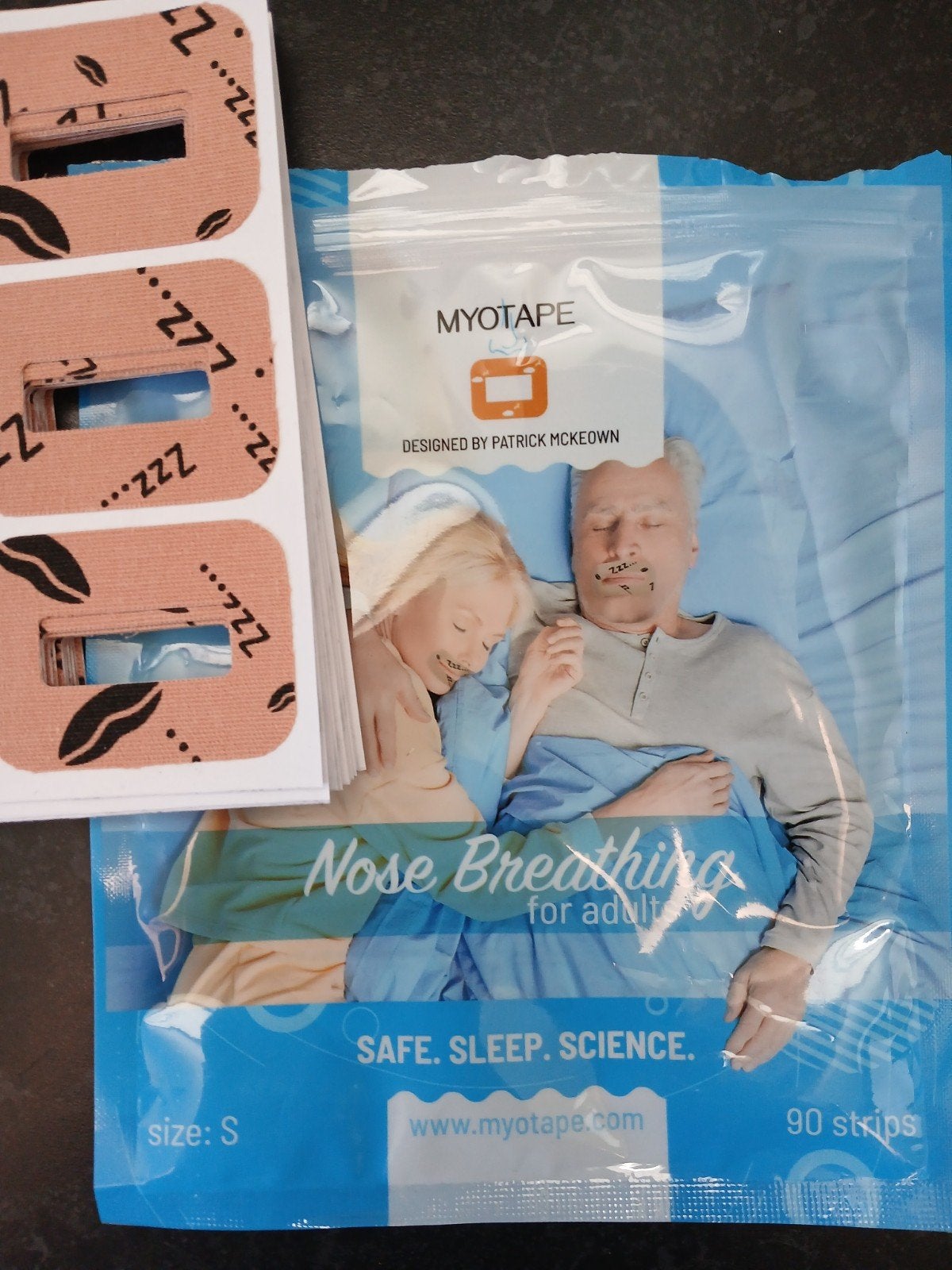 Myotape mond pleisters logopedie, Ophalen of Verzenden, Zo goed als nieuw