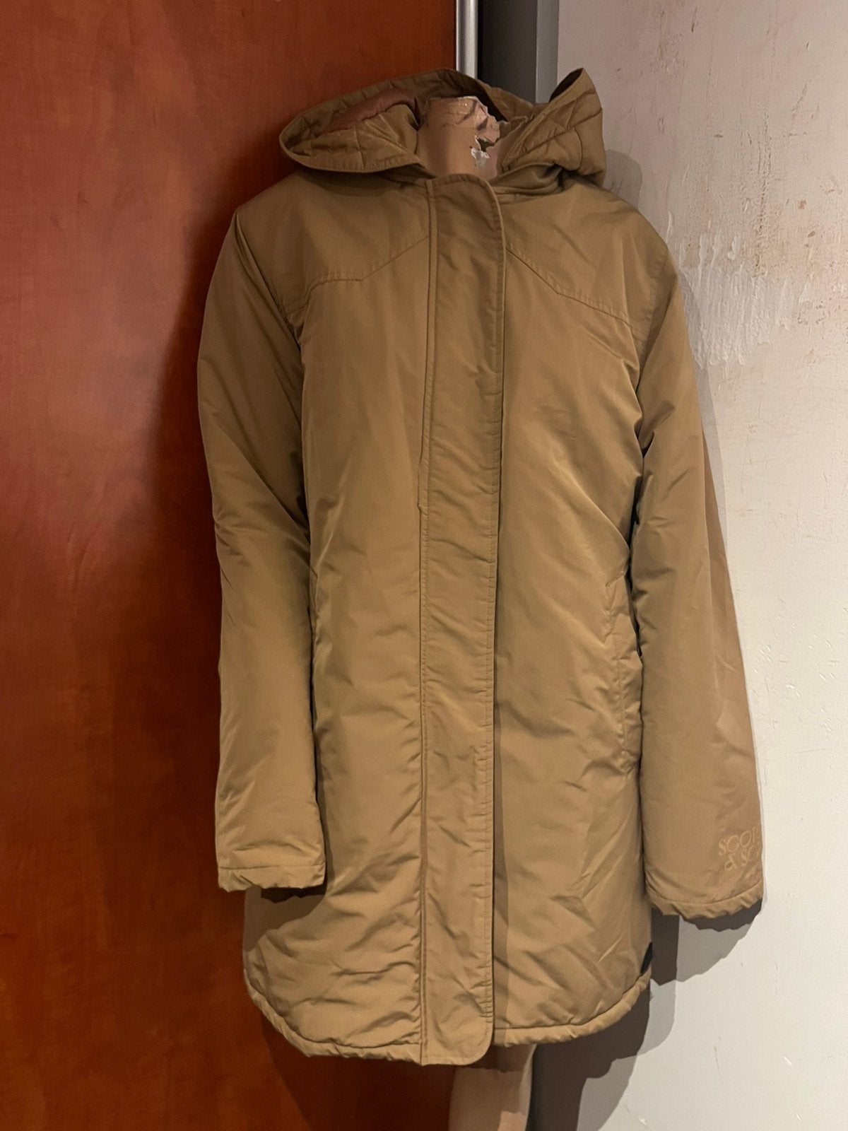 Scotch&Soda parka met capuchon maat xl origineel zgan, G, Bruin, R, Ophalen of Verzenden
