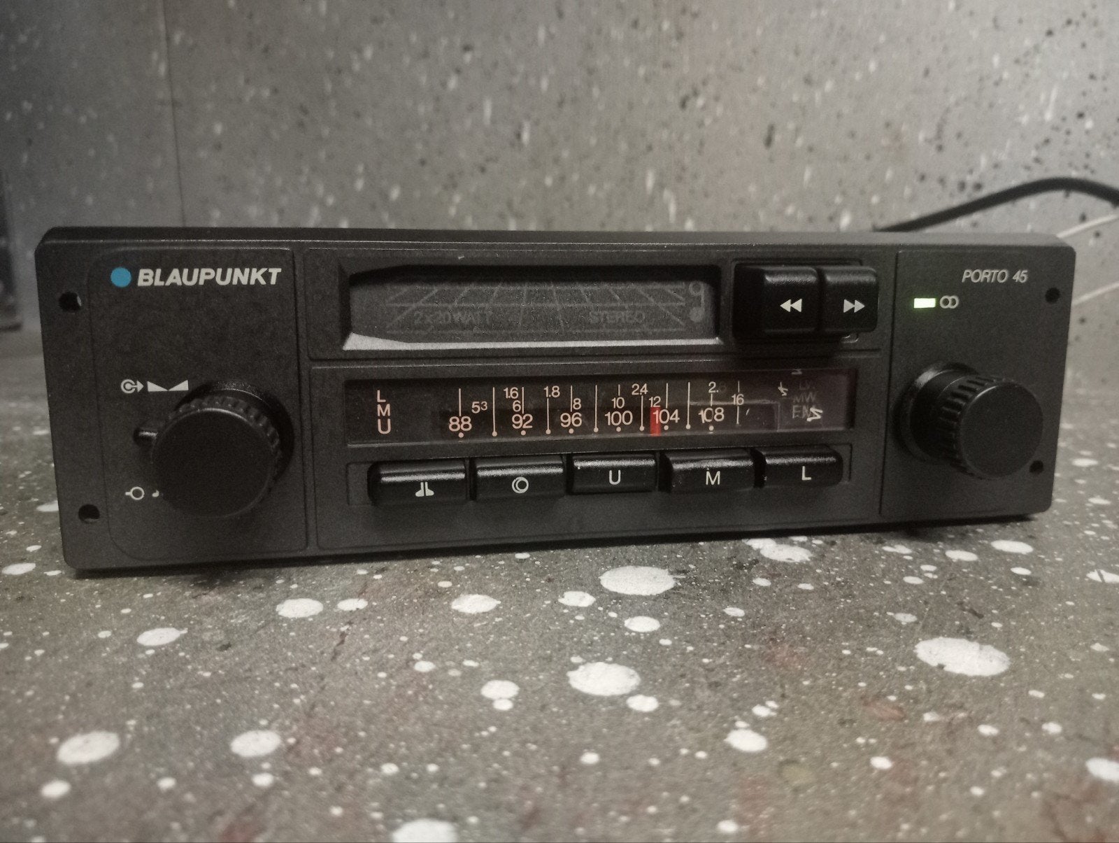 Blaupunkt Porto 45 Radio Cassette Fm, Auto diversen, Ophalen of Verzenden
