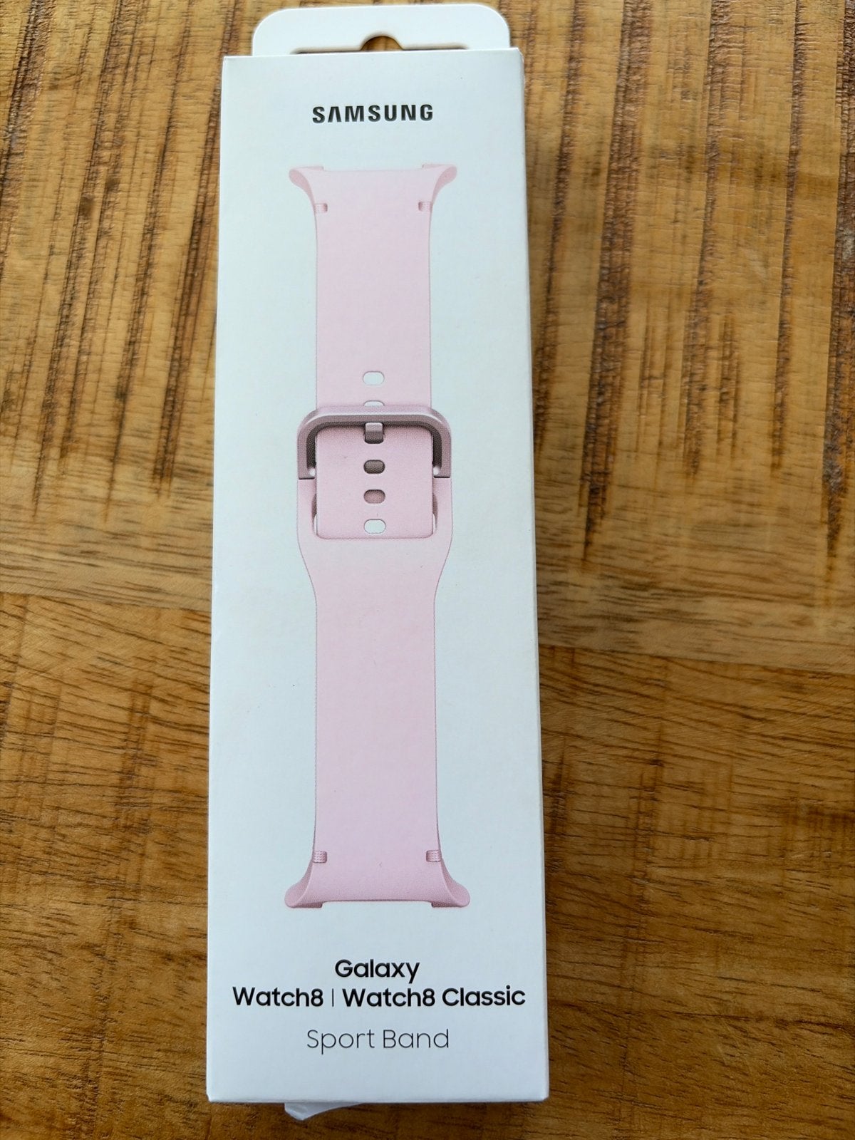 Samsung Galaxy Watch8 Sport Band - Roze, Ophalen of Verzenden, Nieuw, Bandje