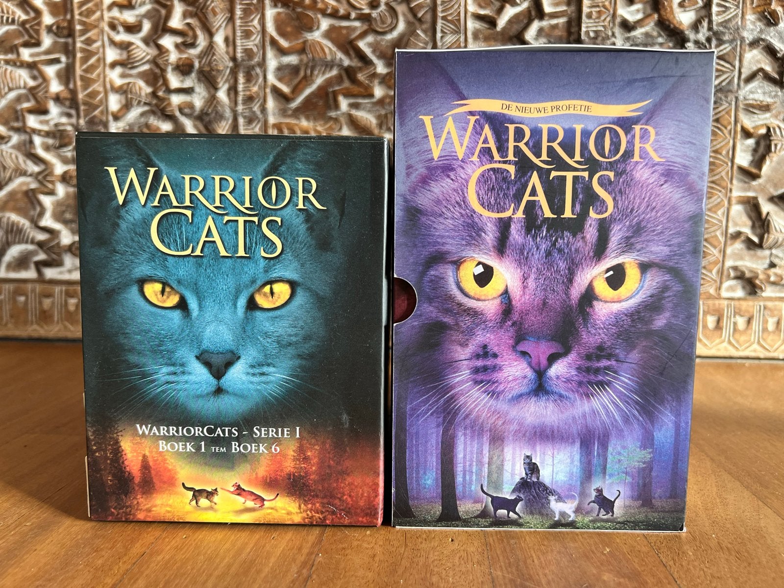 Warrior Cats Boxsets: Serie 1 & 2 compleet, Ophalen of Verzenden, Zo goed als nieuw, Fictie