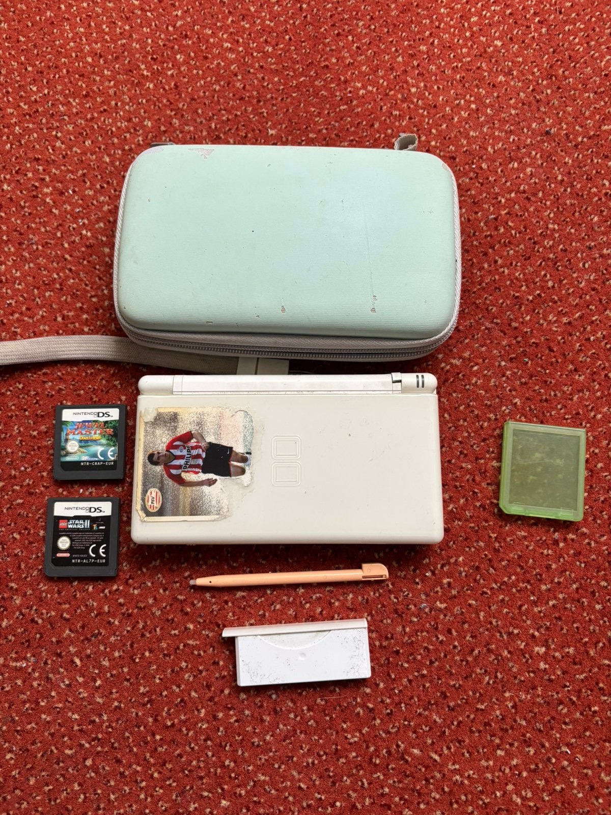 Nintendo DS lite met games, Spelcomputers en Games, Ophalen of Verzenden, Zo goed als nieuw, DS Lite, Met games